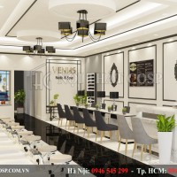 Thiết Kế Nội Thất Tiệm Nails & Spa Venus